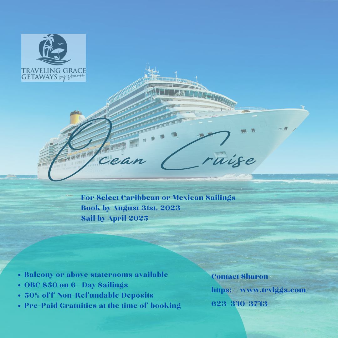 Cruise Traveling Grace Getaways by Sharon